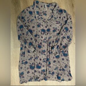 Free People Sheer Shake It Mini Dress